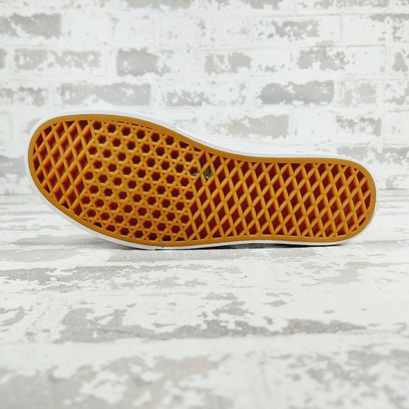 Vans Blush and Cream Checkered Slip-On Sneakers - Picture 8 of 13